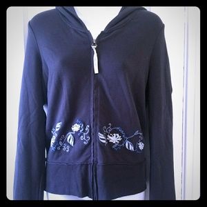 NWOT Zella zippered hoodie M